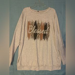 Oversized Blessed Boutique Shirt